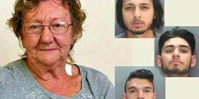 Three men approach a 77-year-old grandma at the ATM and understand right away that they have picked the wrong target.