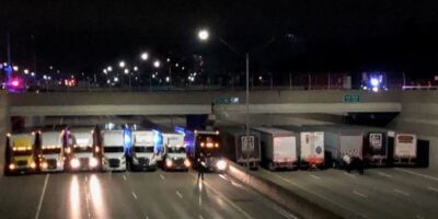 No one knows why 13 trucks are blocking the highway, when the truth is revealed, tears flow