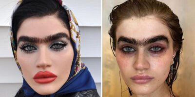 Sophia Hadjipanteli is a model rocking her natural face and body hair