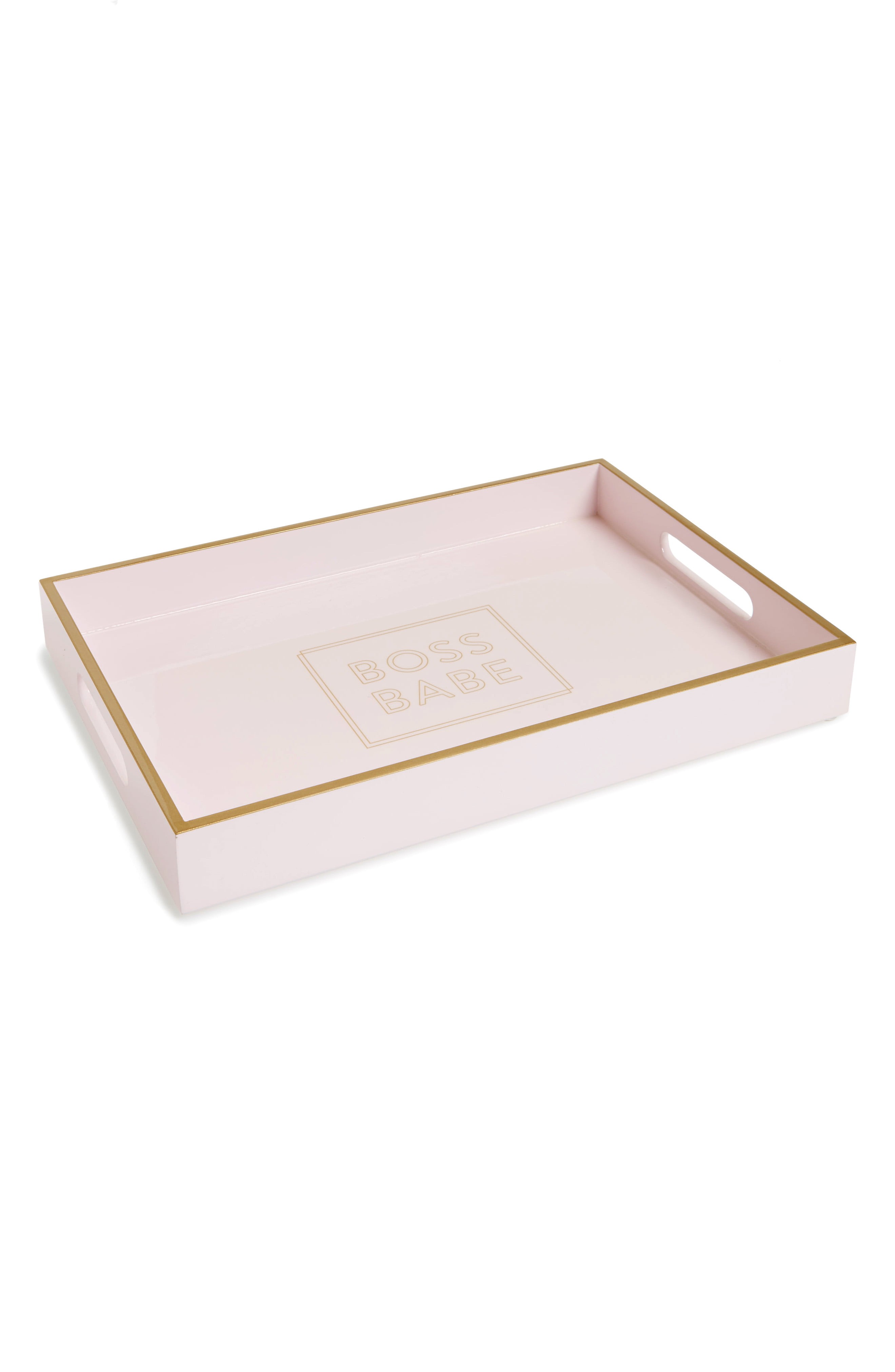 Click for more info about Boss Babe Lacquered Wooden Tray