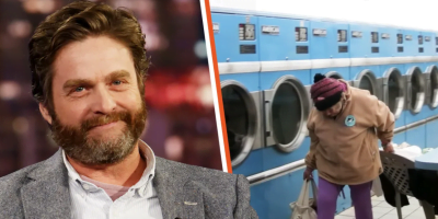 Zach Galifianakis Paid Old Homeless Woman’s Rent for Years & Spent Time with Her as She Had No Family