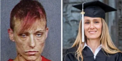 47-year-old who was meth addict at 12 graduates from university after getting clean – well done, Ginny