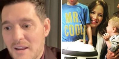 Michael Buble breaks down in tears over son Noah’s health issues